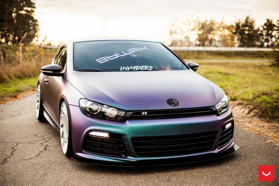  Volkswagen Scirocco R  on Vossen Wheels (VLE1) 2016 года  (фото 3 из 19)